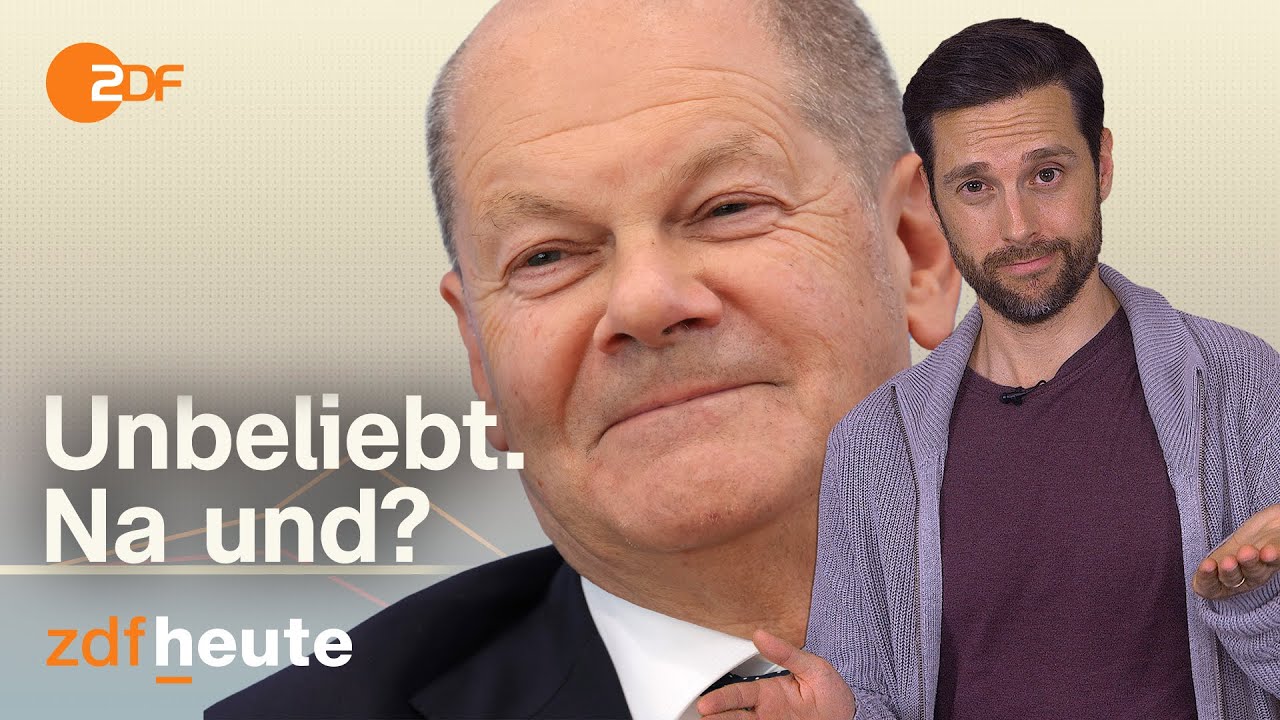 Der unbeliebte Kanzler – Schafft Scholz ein Comeback? | Politbarometer2Go
