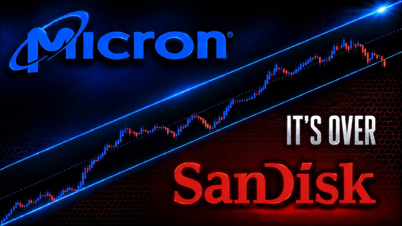 Начало конца для акций MICRON и SANDISK | $MU $SNDK $INTC