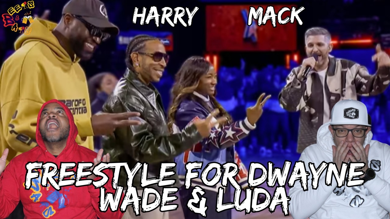 HARRY MACK Freestyles for DWYANE WADE 🤯🔥 Off The Dome in Front of an NBA Legend?!