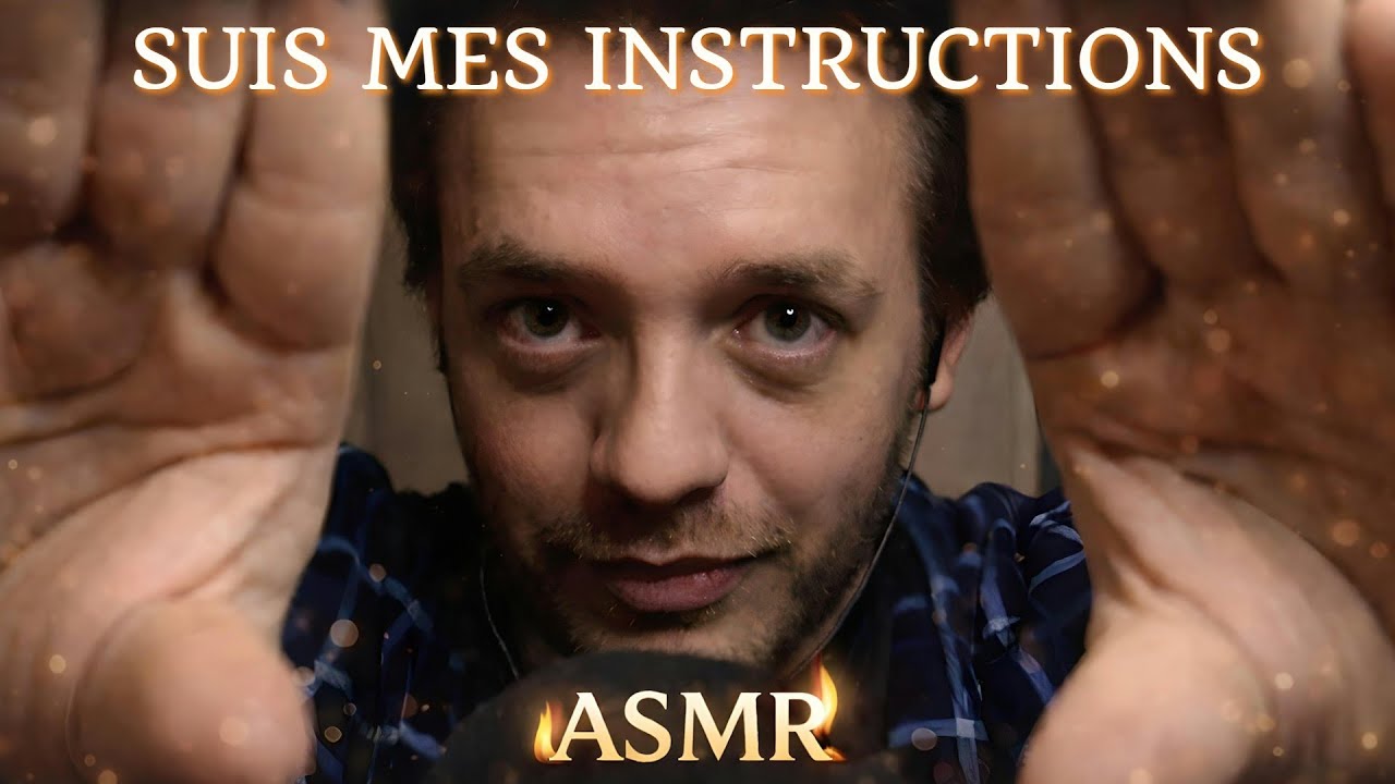 ASMR : SUIS MES INSTRUCTIONS ET DORS VITE 😴✨