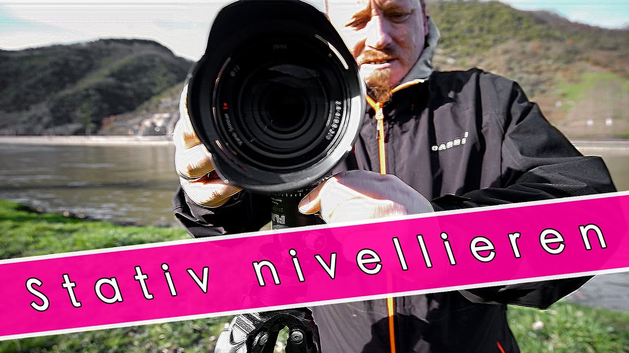 Stativ nivellieren (z.B. für Panorama Aufnahmen)