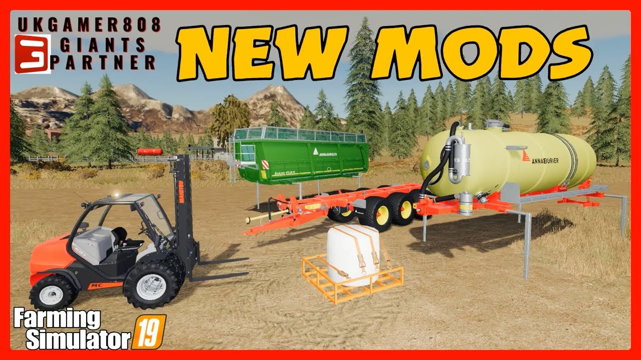 New mods fs19 Manitou MC 840,Annaburger HTS mod hub update #fs19modsreview ls19 mods
