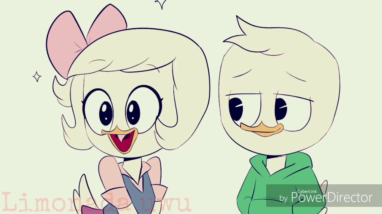 Louie x Webby Ducktales 💞❤️