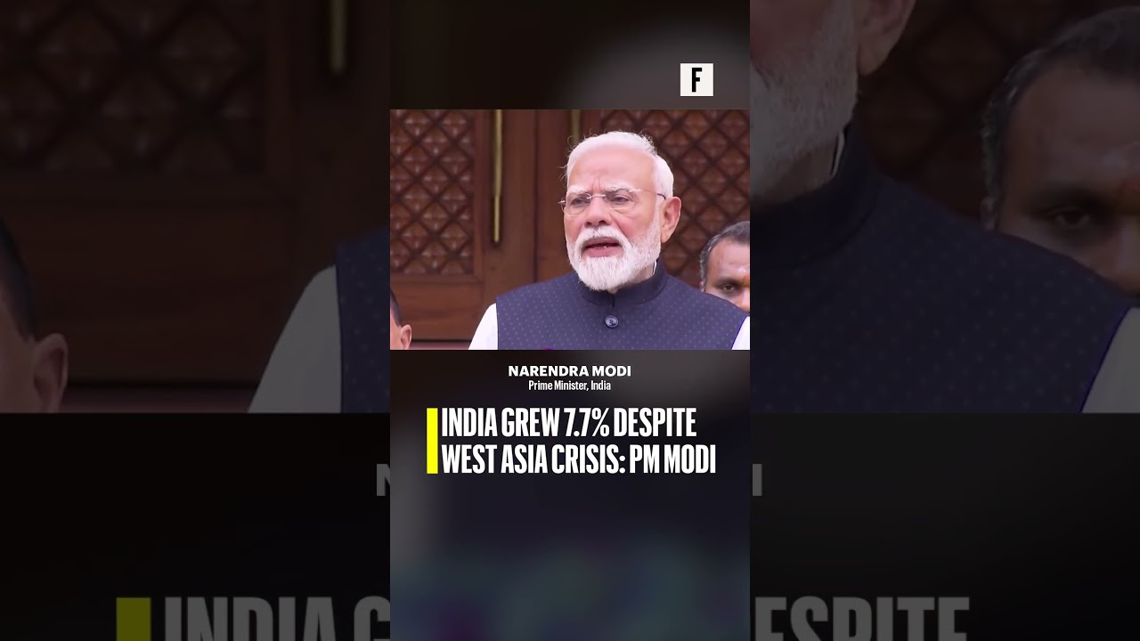 India grew 7.7% despite West Asia crisis: PM Modi