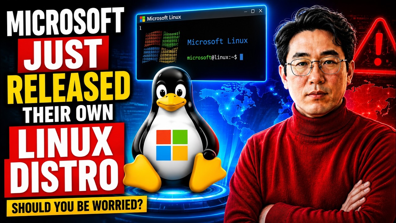 Microsoft Just Released Their Own Linux Distro Should You Be Worried