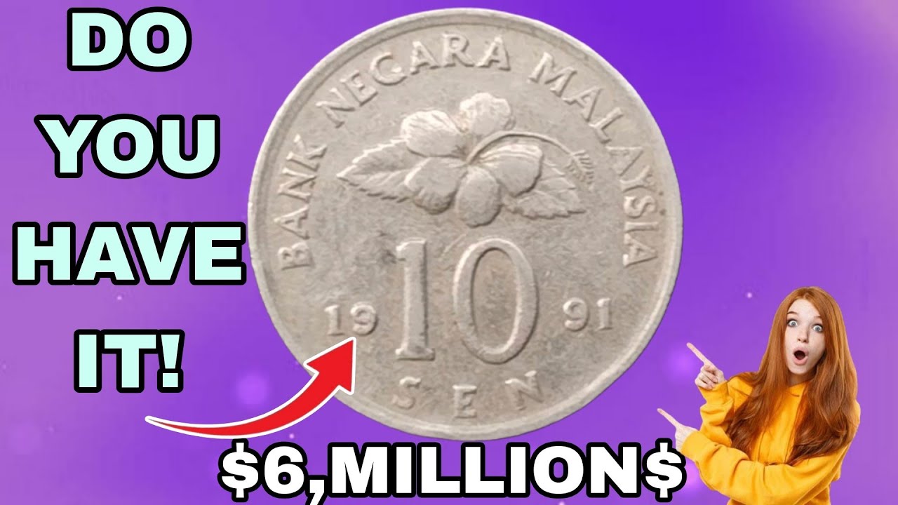 BANK NEGARA MALAYSIA 10 SEN 1991 | Rare Malaysian Coin
