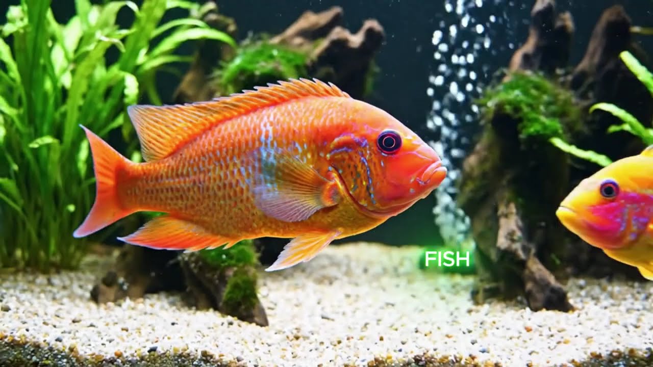 HAPPY NEW YEAR 2026 Golden Arowana Swimming in a Luxury Aquascape 4K Relaxing Aquarium 10