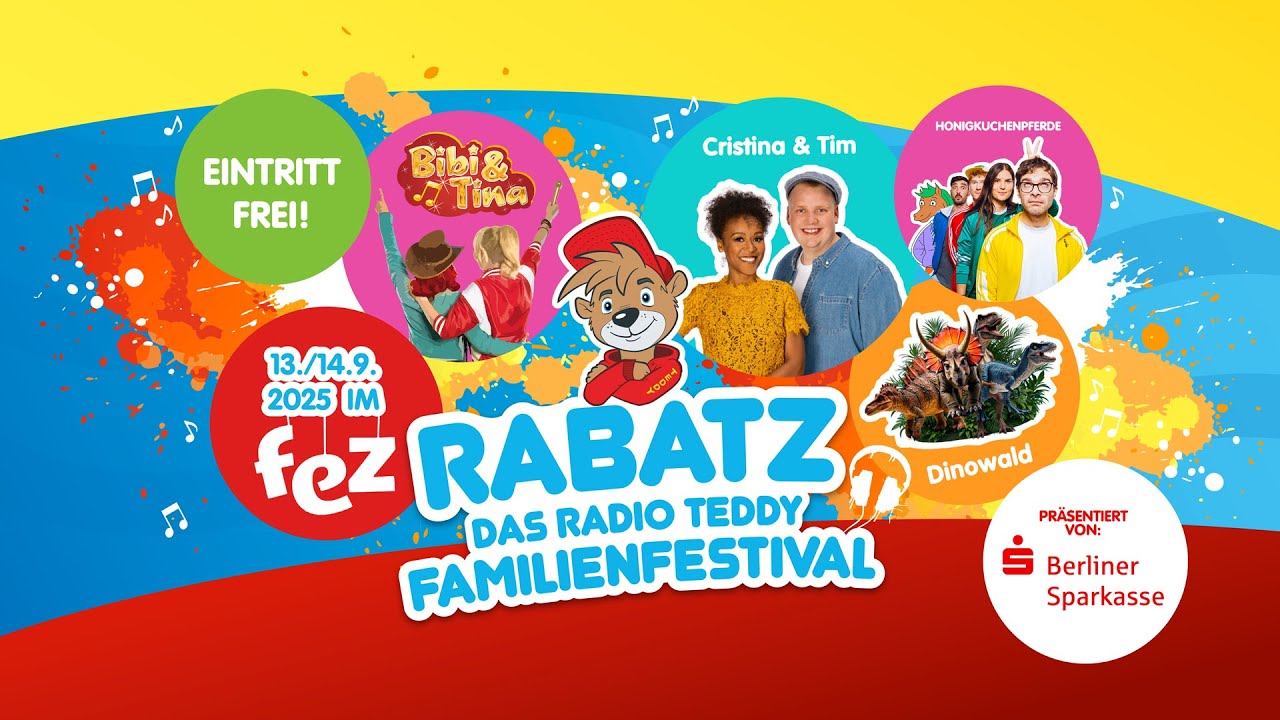 RABATZ - Das Radio TEDDY-Familienfestival | Radio TEDDY