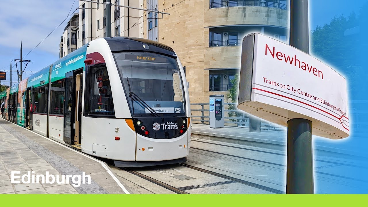 The NEW Edinburgh Trams Extension to Newhaven