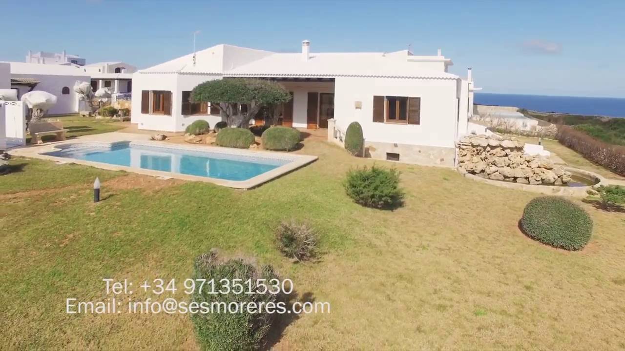 Chalet con expectaculares vistas al campo y al mar en cala Morell
