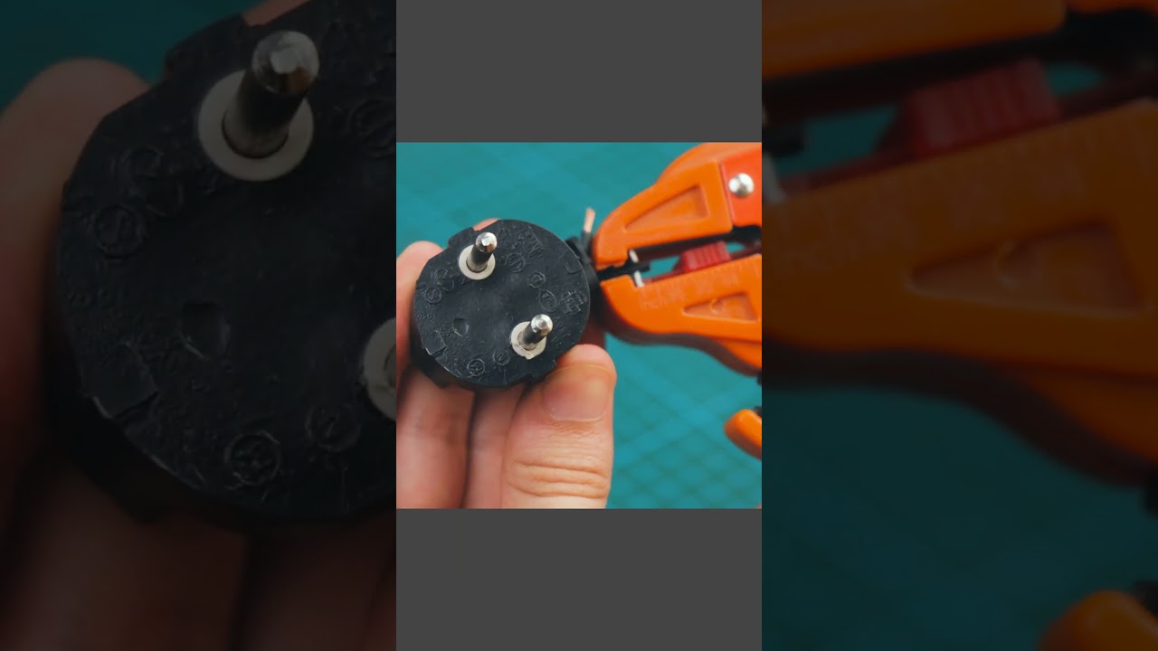 Few know this Way to fix a Electrical Plug When it is Broken!!