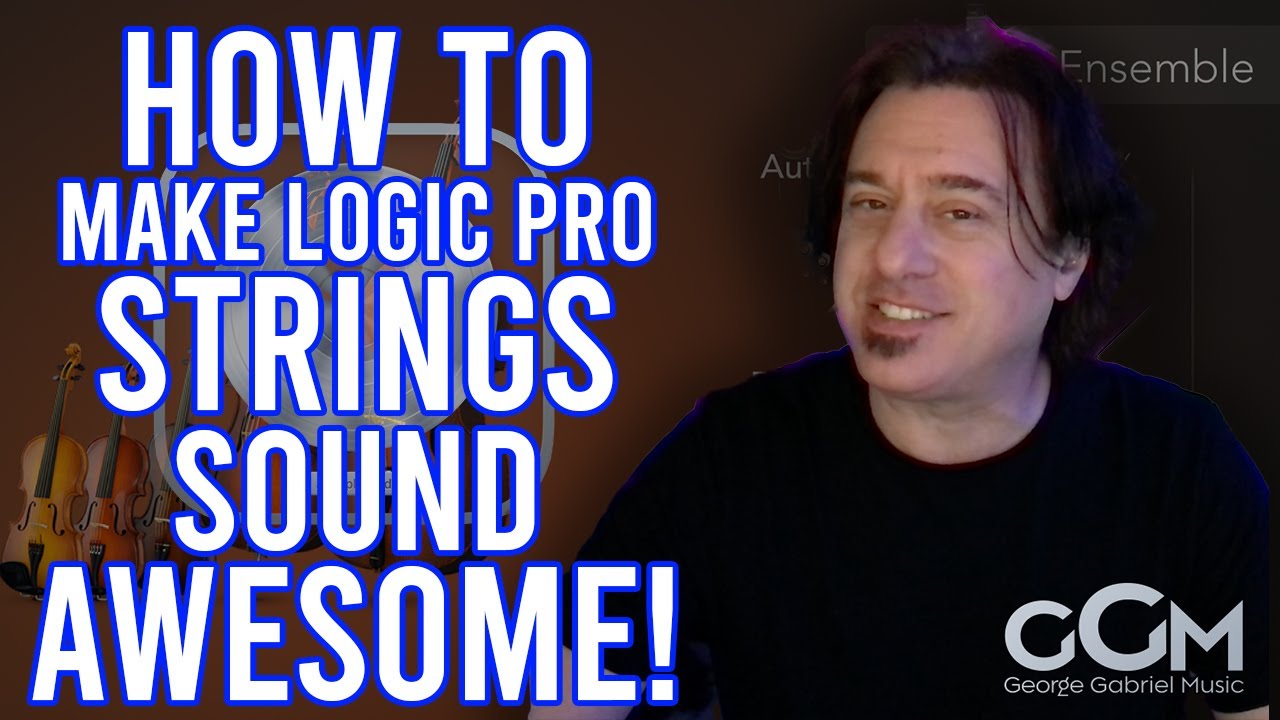 HOW TO MAKE LOGIC PRO STRINGS SOUND AWESOME! #logicpro, #logicprotips #logicstrings