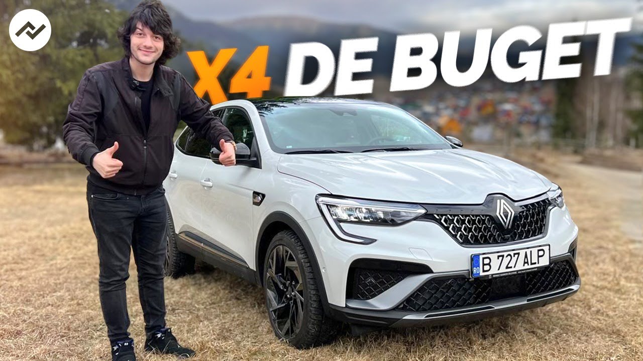 Vrei un SUV COUPE DE BUGET? Renault Arkana POATE FI RĂSPUNSUL!