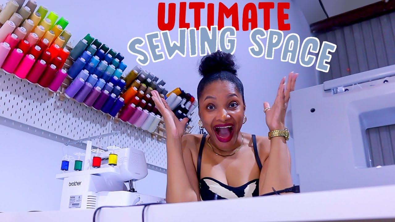 Dream sewing room tour! | Organization Ideas