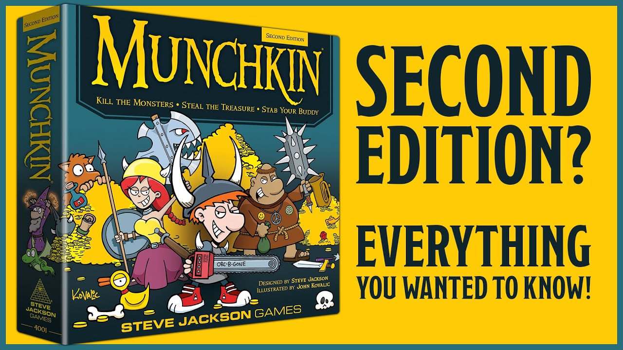 Второе издание «Манчкина»? Всё, что вы хотели знать, с Уиллом Скуновером!