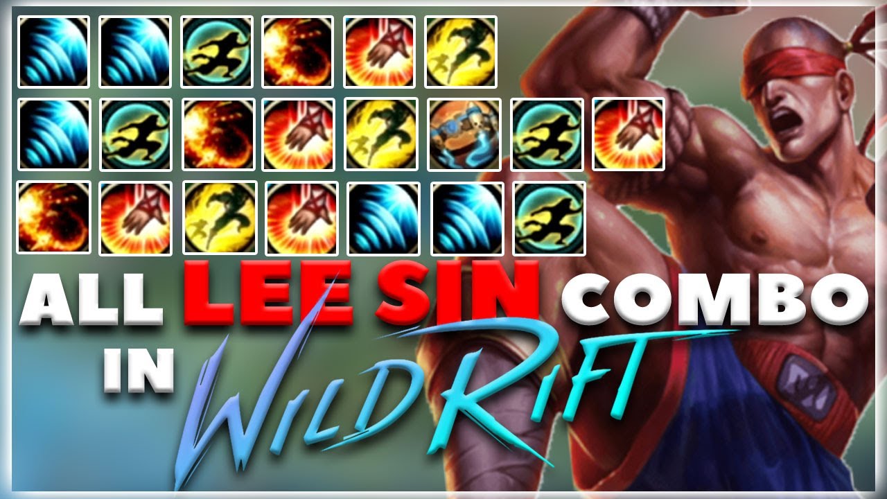 All Lee Sin Combo Demo in Wild Rift | League of Legends Wild Rift