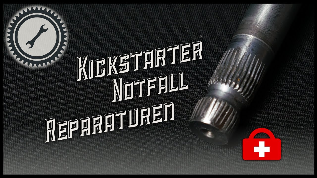 Verzahnung am Kickstarter Defekt? - Was tun? - Simson Notfall Reparaturen Tutorial