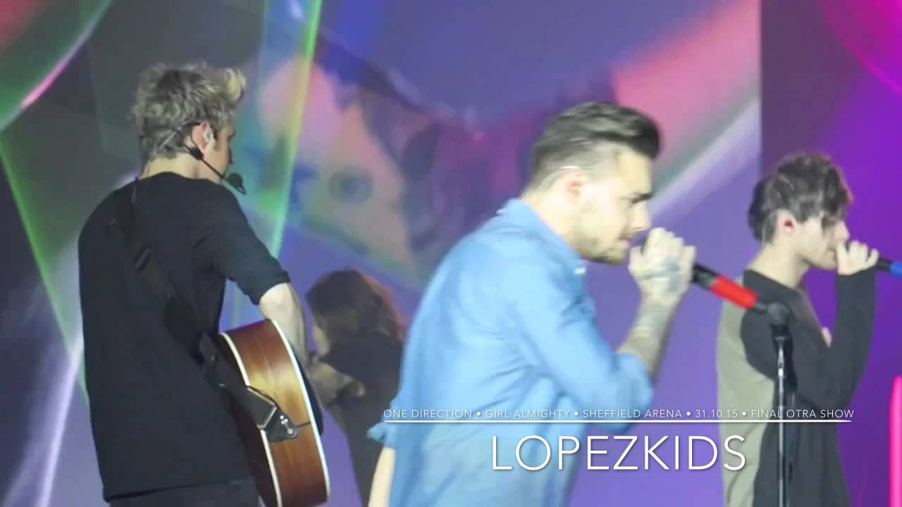 OTRA • GIRL ALMIGHTY • Sheffield Arena • 31.10.15 • Final OTRA Show