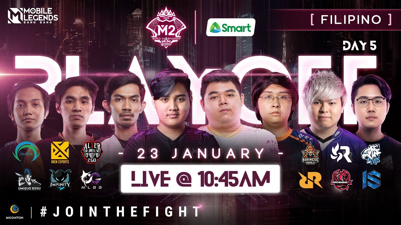 (FILIPINO) M2 Playoff Day 2 | MLBB World Championship 2020 | Singapore