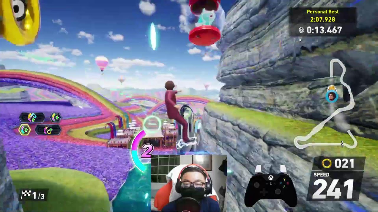 Sonic Racing: CrossWorlds - Can I Beat The Time Trials?! | !discord