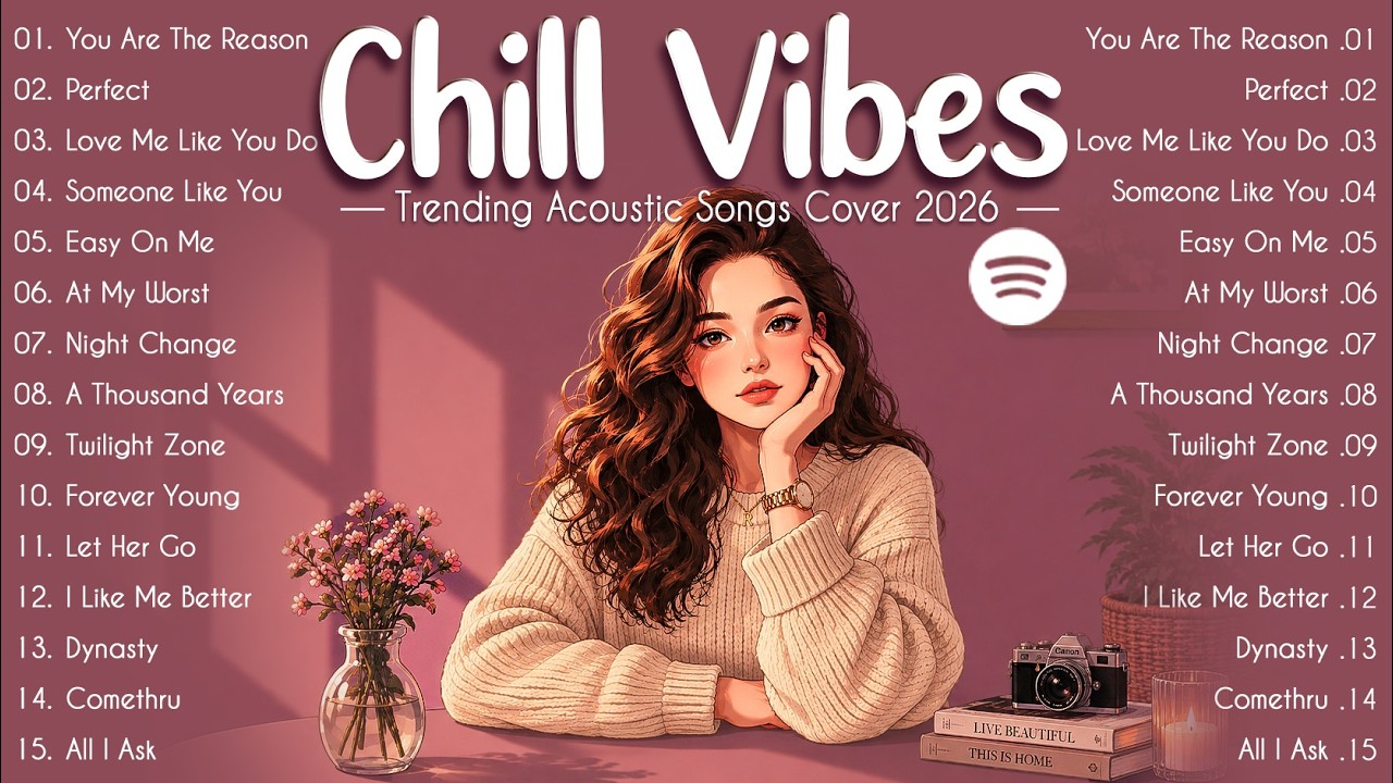 Sweet Acoustic Chill 2026 🍃 Best English Love Songs 🎧 Peaceful Pop Playlist