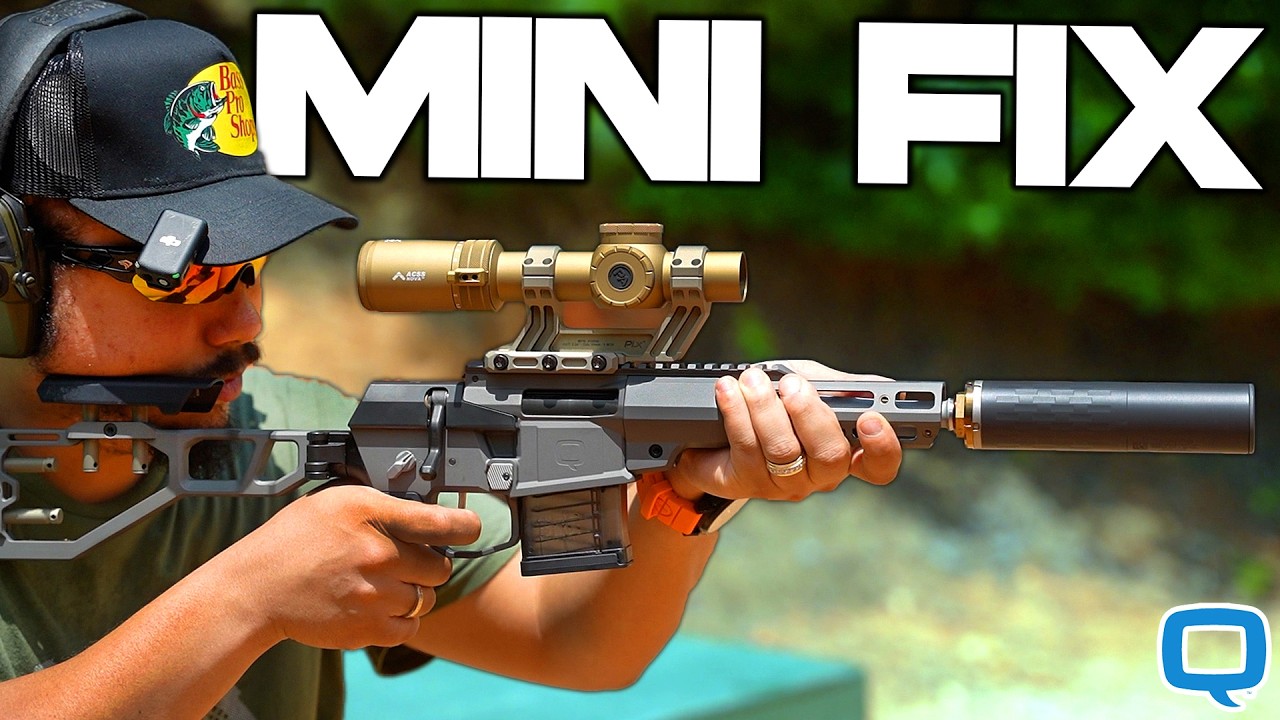 Q Mini Fix в 300 BLK | САМЫЙ ВЕСЁЛЫЙ болт-ган, который вы можете себе позволить