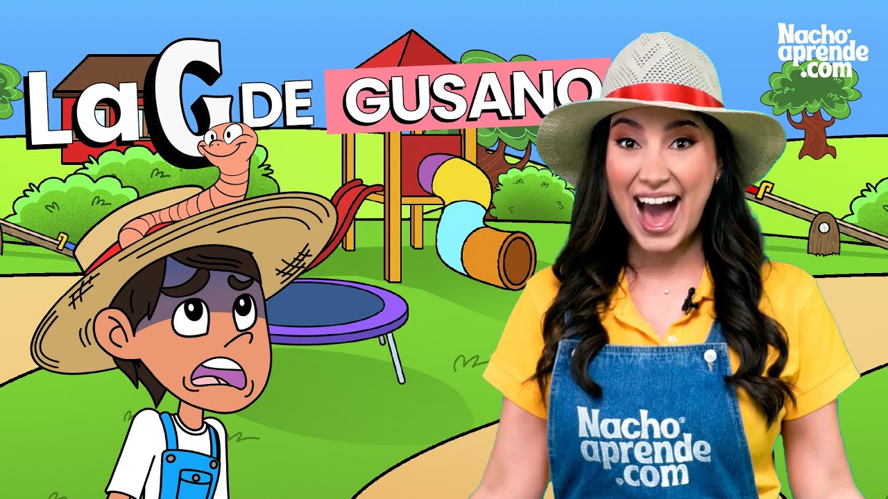 LA LETRA G | Videos para NIÑOS | El ABECEDARIO