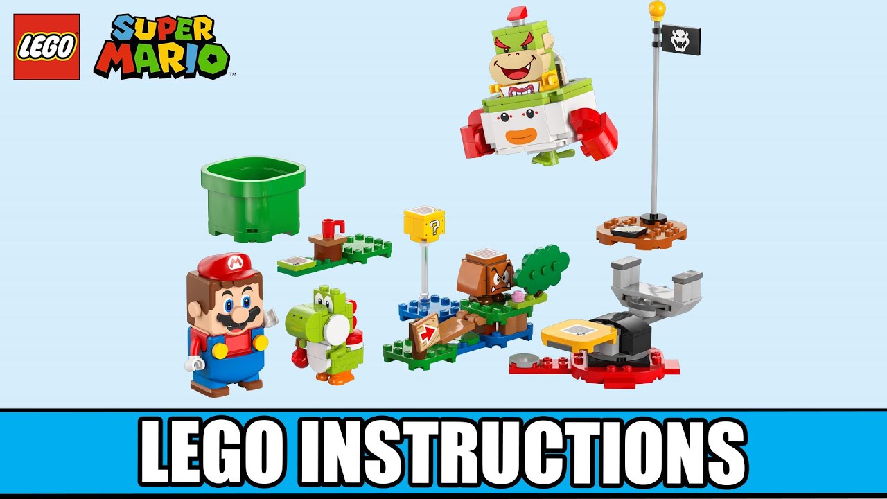 LEGO Instructions - Super Mario - 71439 - Adventures with Interactive LEGO Mario - Starter Course