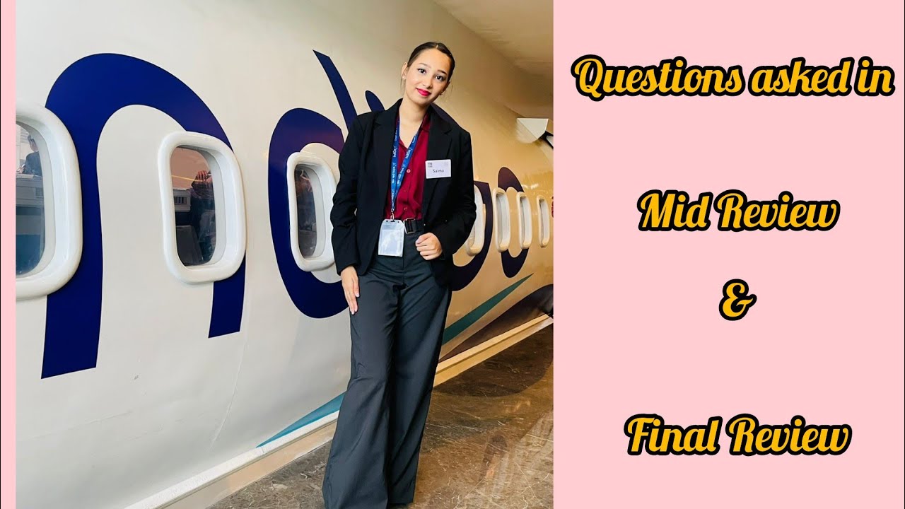 Questions asked in Mid and Final Review | PHT training | Indigo Airline | Saima Qureshi
