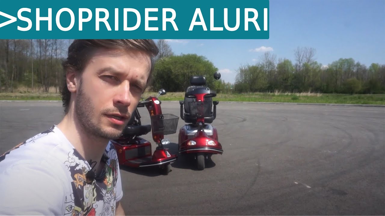 Shoprider trójkołowy skuter wózek inwalidzki elektryczny seniorenmobil Serenity