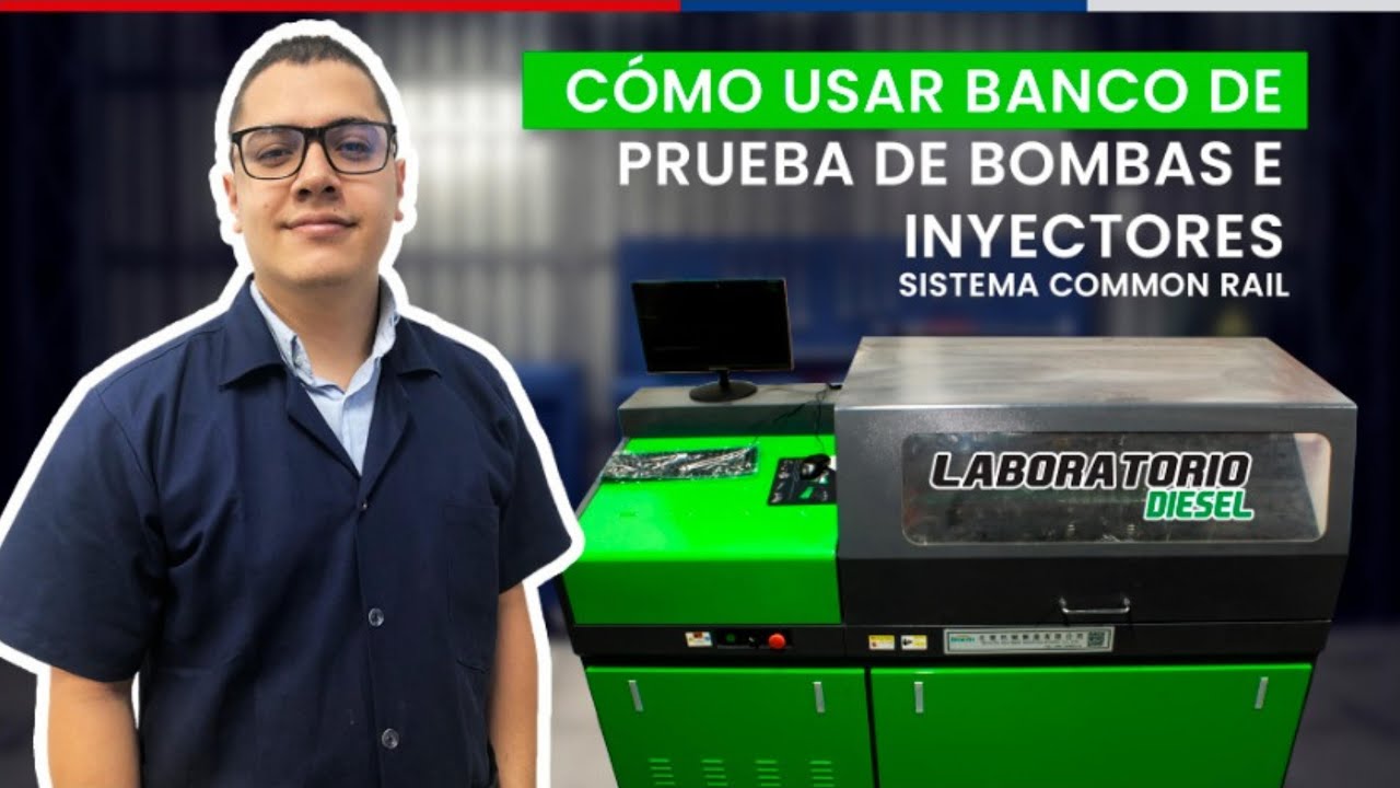 TECNOTALLERES - ¿CÓMO USAR EL BANCO PROBADOR DE BOMBAS E INYECTORES COMMON RAIL?