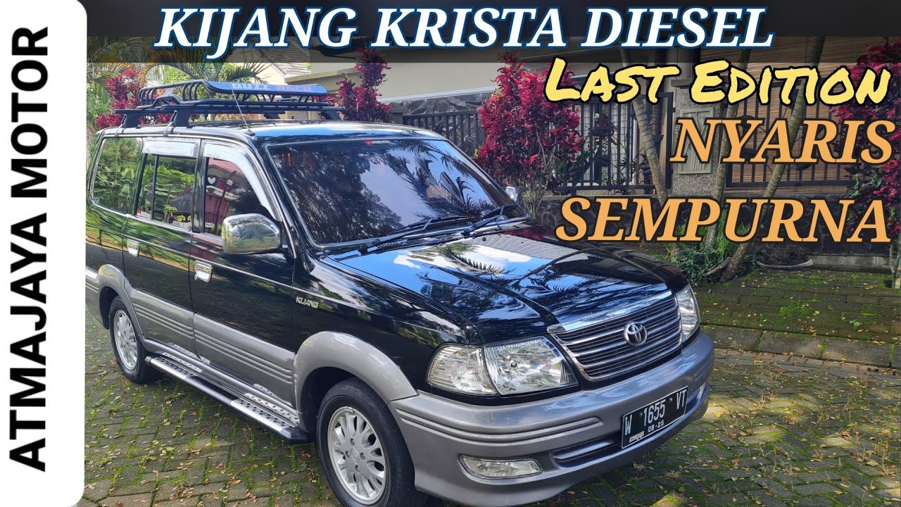 Kijang Krista Diesel Las Edition 2003-2004 Bekas Kondisi Mendekati Sempurna | ATMAJAYA MOTOR MALANG