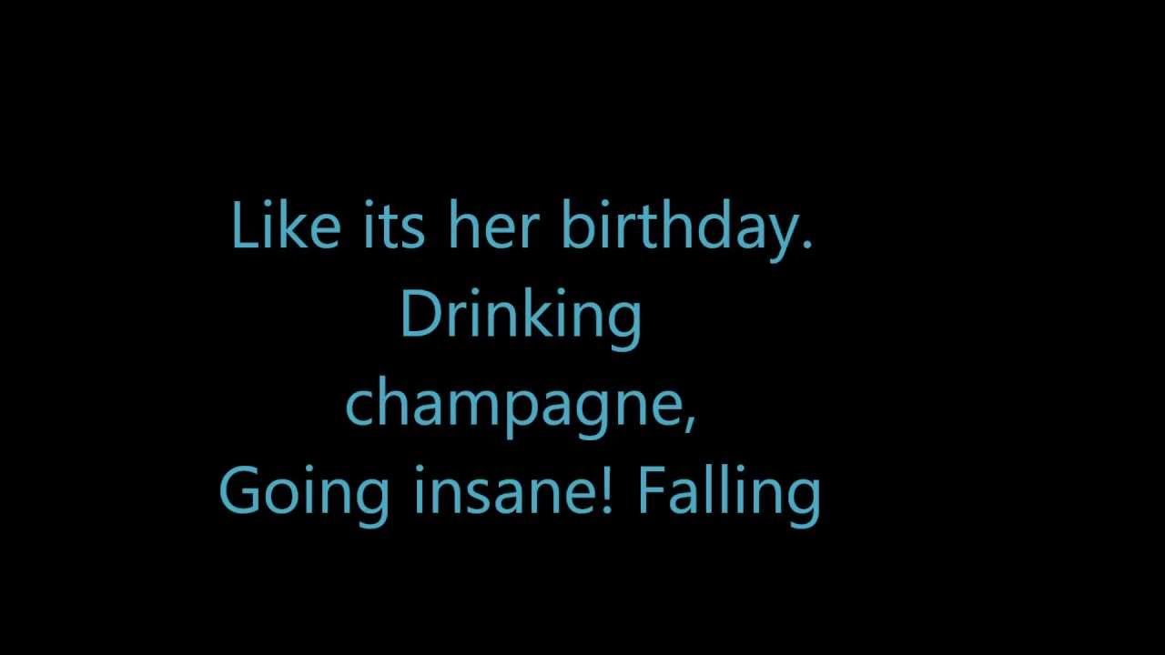 Like it's her birthday Lyrics - Good Charlotte