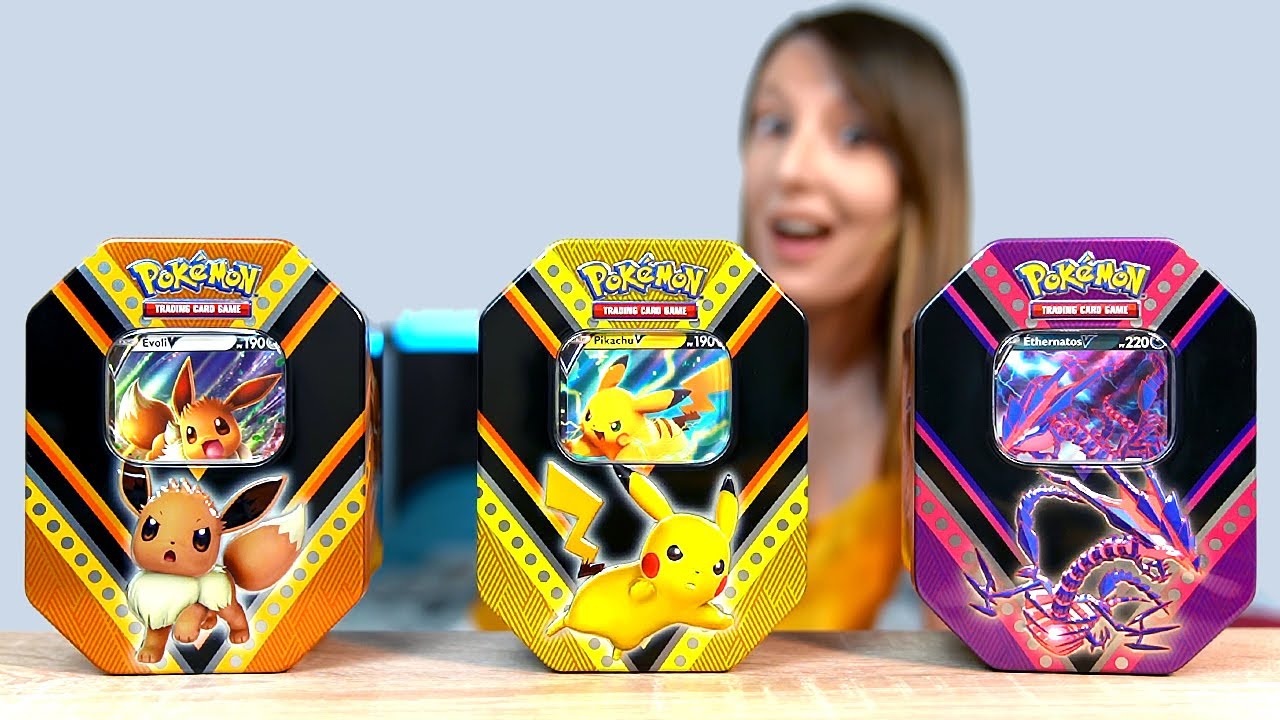 Ouverture des Pokébox ÉVOLI V, PIKACHU V et ÉTHERNATOS V | Incroyable, Incroyable, INCROYAAABLE !!!