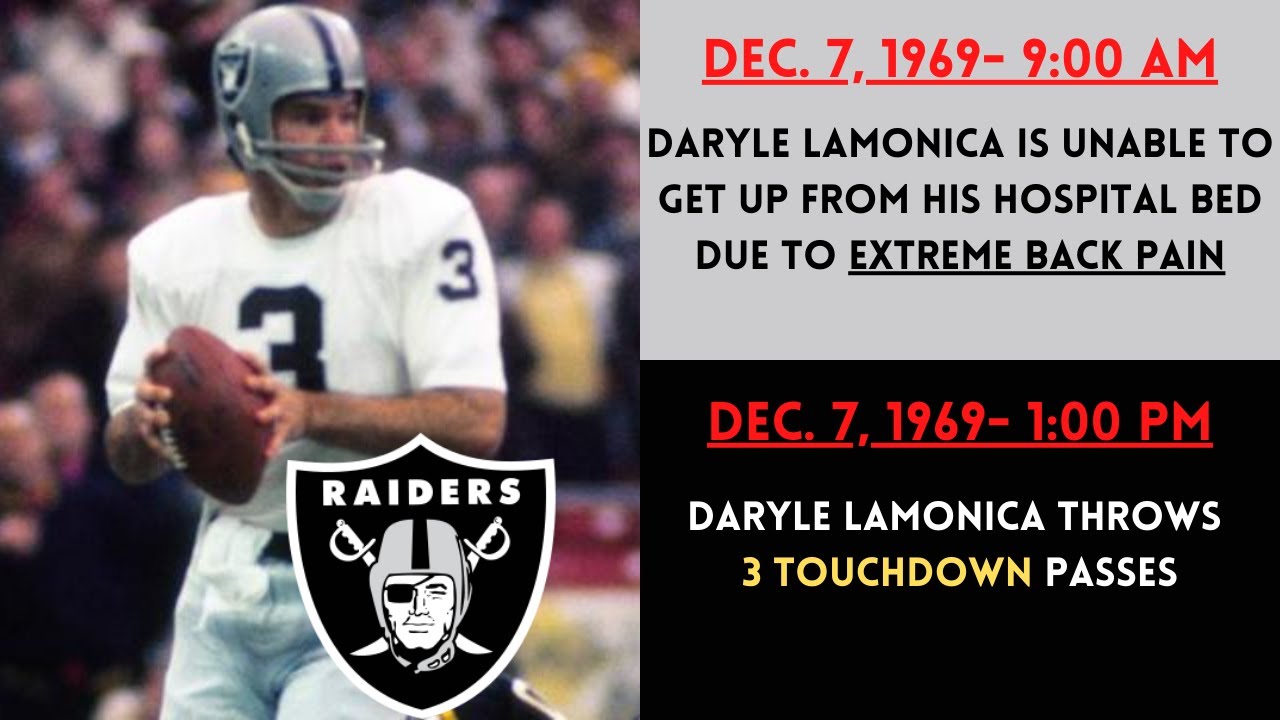 The CRAZIEST MOMENT of Daryle Lamonica's CAREER | Bengals @ Raiders (1969)