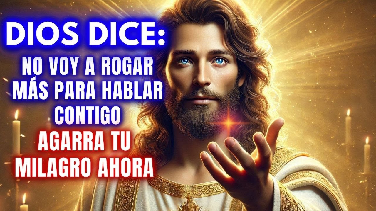 HIJO, ¡NO VOY A ROGAR MÁS PARA HABLAR CONTIGO! ⚠️ ¡ABRE YA! MENSAJE URGENTE DE DIOS!
