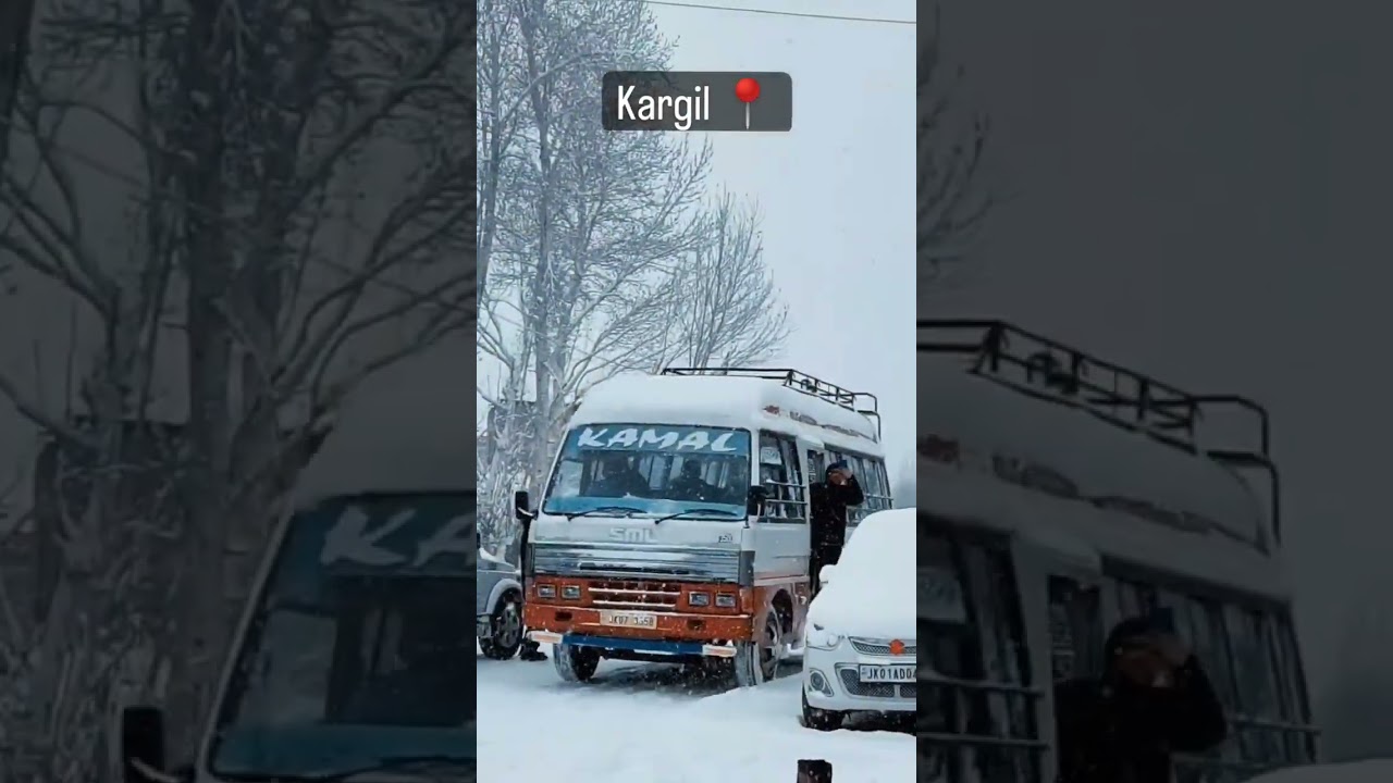 In Winter Kargil | Look's like | White blanket |#kargil #ladakh #winter #winterspecial #oskary