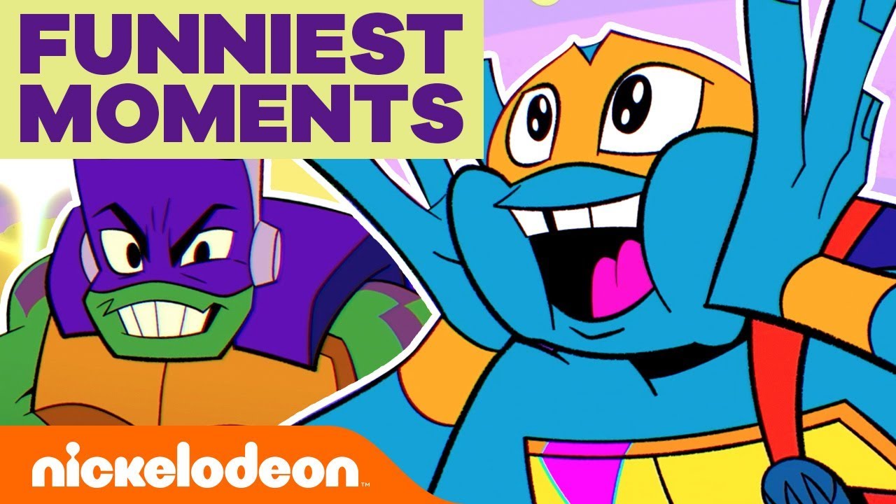 Rise of the TMNT's Best LOL Moments of the Latest Episodes! 🤣 | Nick