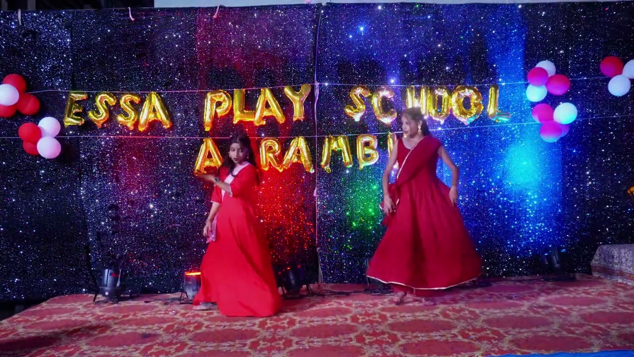 A beautiful dance performance by two students of Essa Academy .