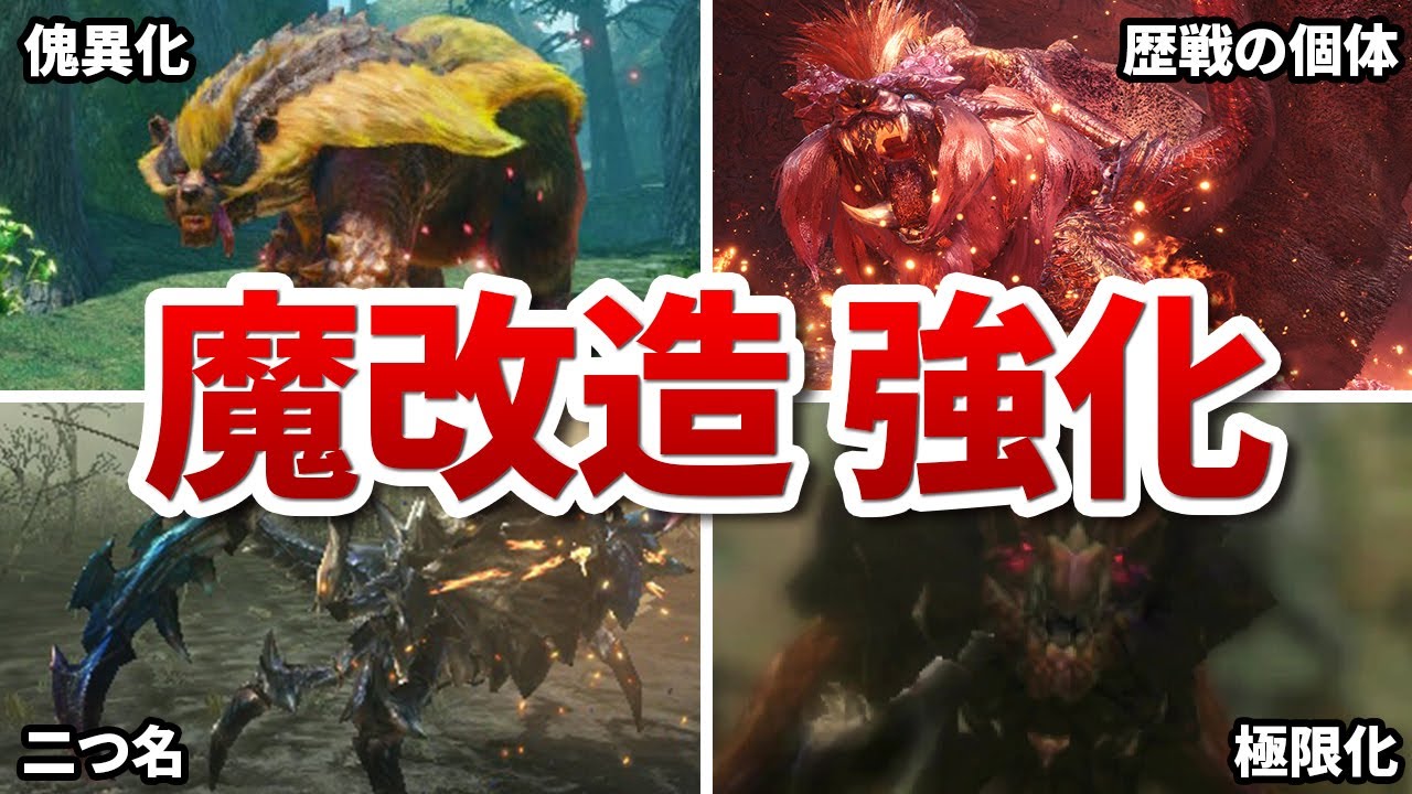 数多のハンターを引退させた強化個体ランキング