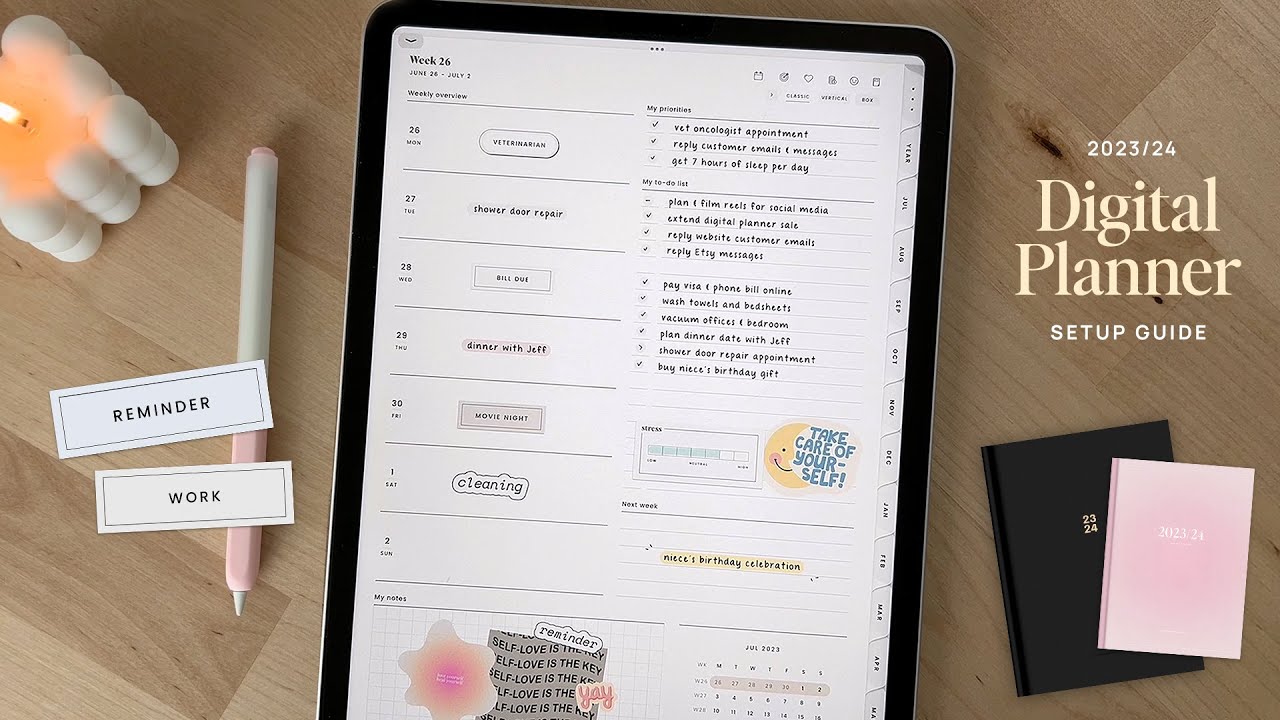 2023-24 Midyear iPad Planner 📝 | GoodNotes 5 Setup Guide