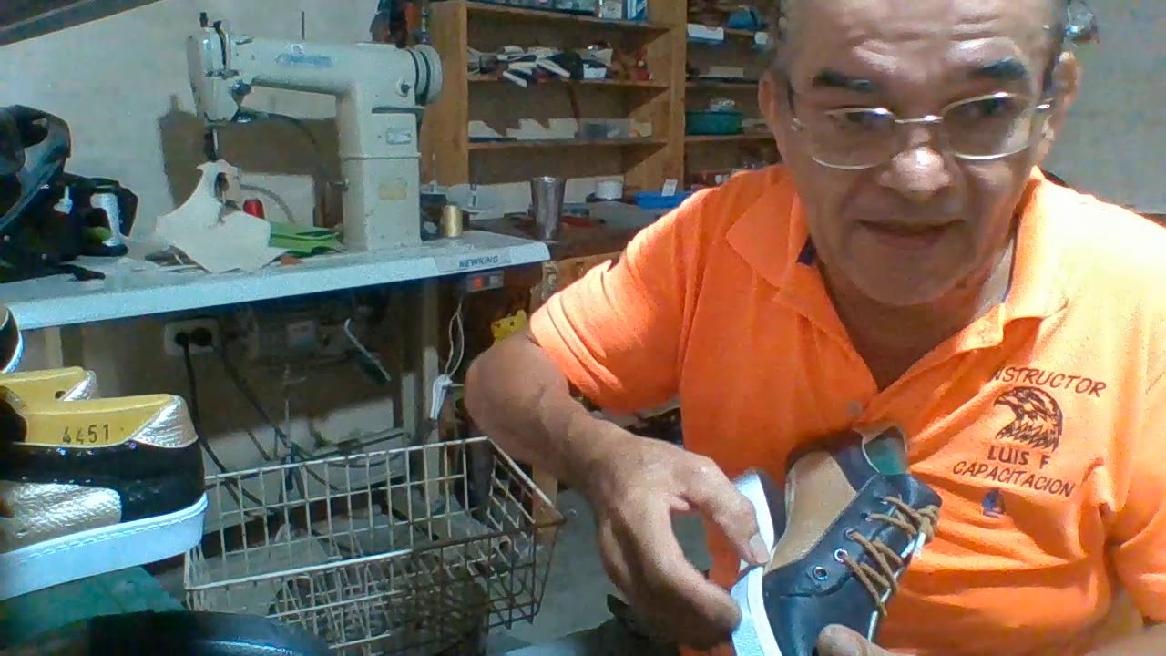 LUIS F SISTEMAS DE PEGADO SUELAS DE CAJA ZAPATO BOLICHERO DE DAMA