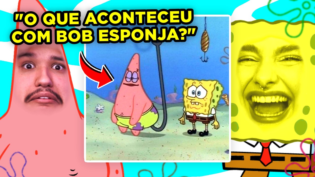 BOB ESPONJA FORA DE CONTEXTO 😂