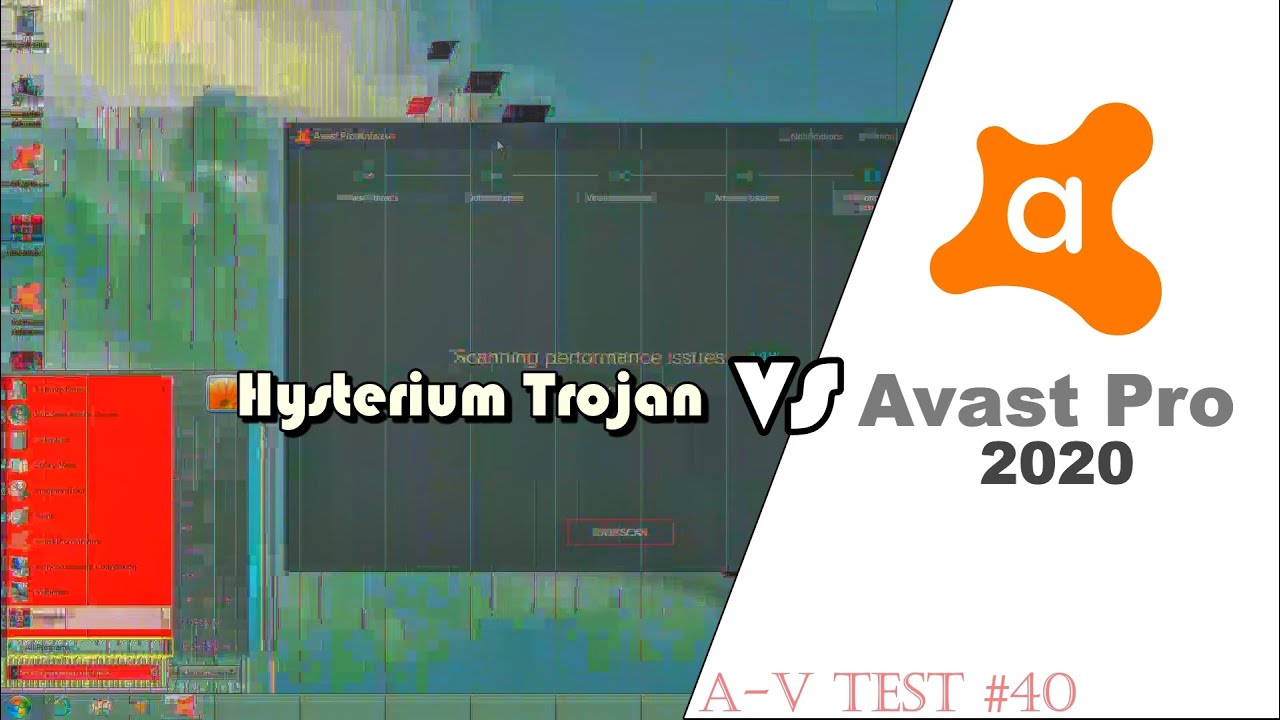 Avast против трояна Hysterium | Тест аудио- и видео #40 [Предупреждение об эпилепсии]