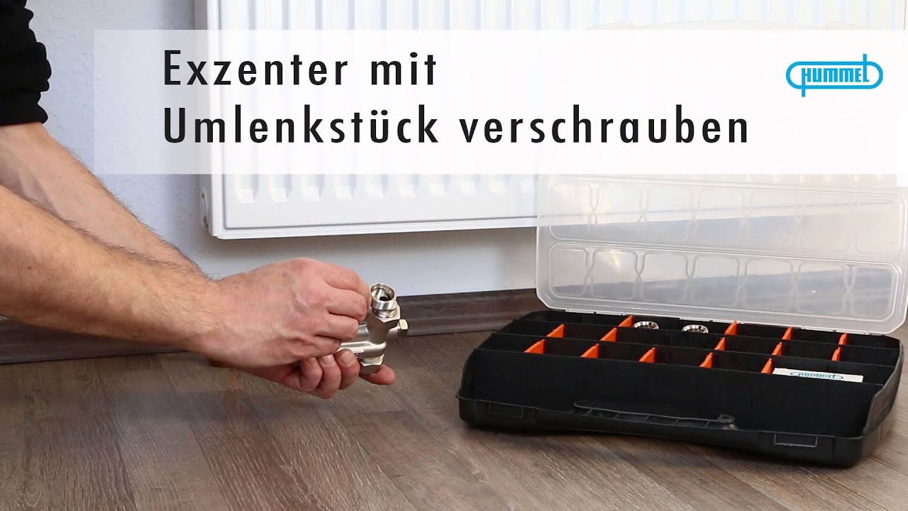 HUMMEL AG // Haustechnik // Problemlöser Umlenkstücke Montagevideo