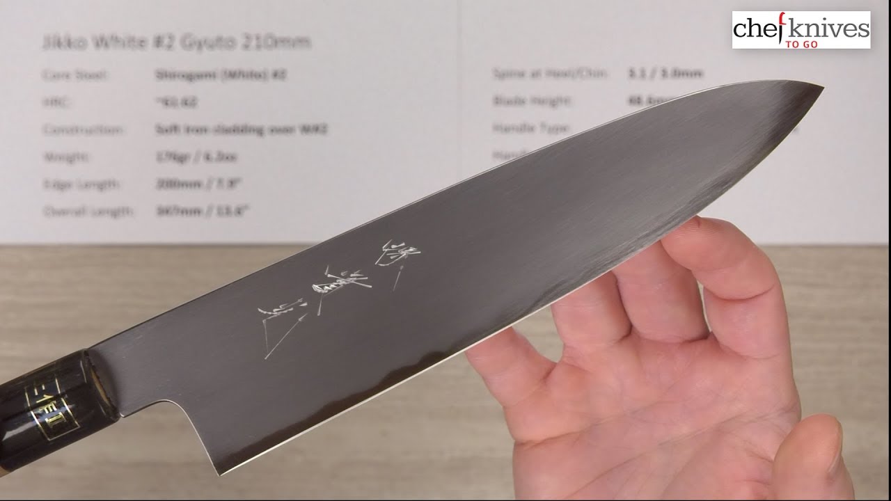 Jikko White #2 Gyuto 210mm Quick Look