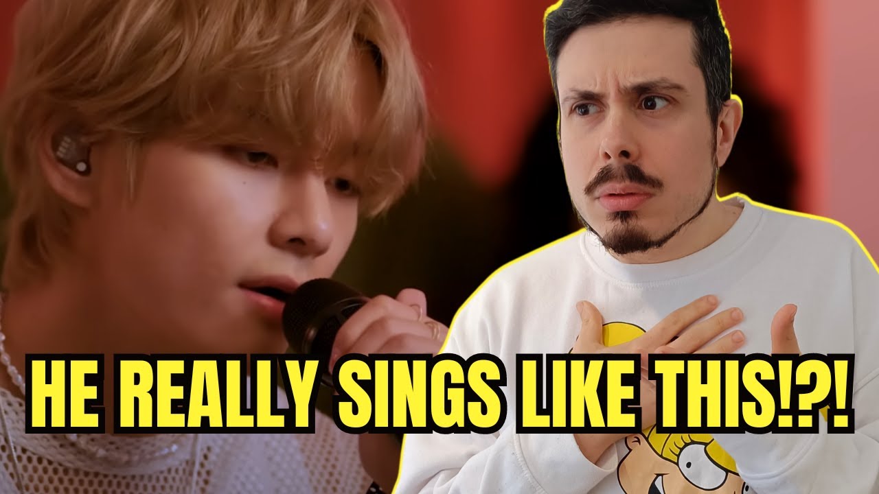 Journalist reacts to V of BTS: Tiny Desk Korea