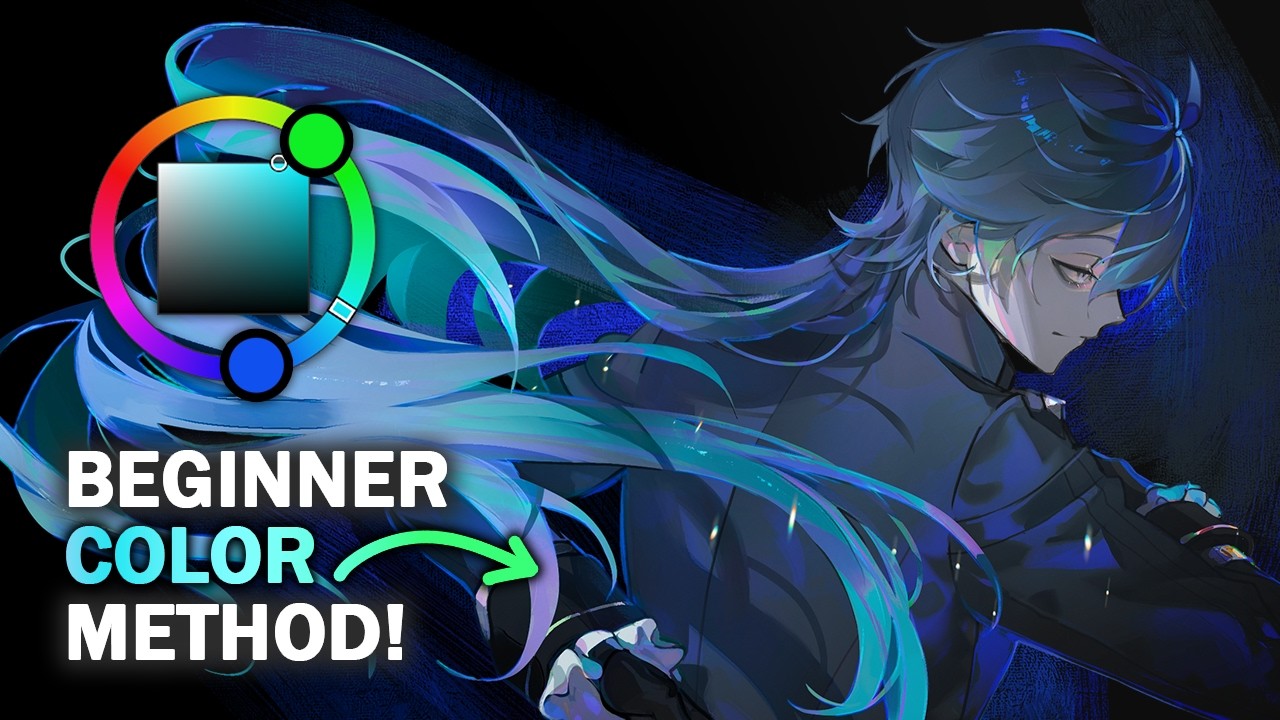 How You Can Color Anime Style Art!✍Easy Digital Rendering Method [My Tips & Tricks]