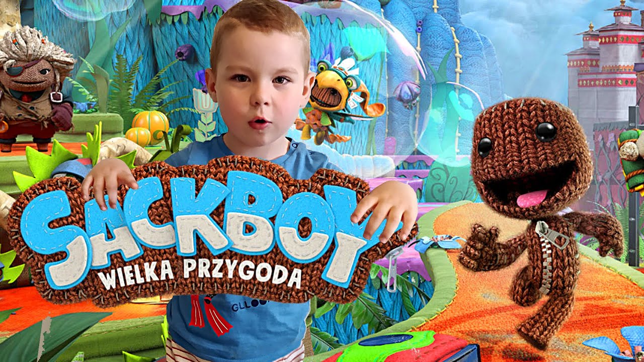 Zagrajmy w Sackboy - Wielka przygoda - Ps4/Ps5 - gry po polsku - Nowa platformówka od Sony -