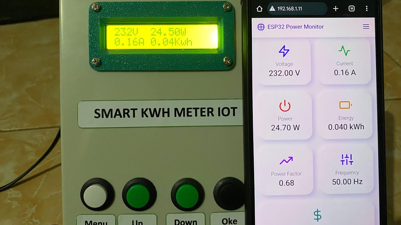 KwhMeter IoT dan tarif penggunaannya serta notifikasi telegram